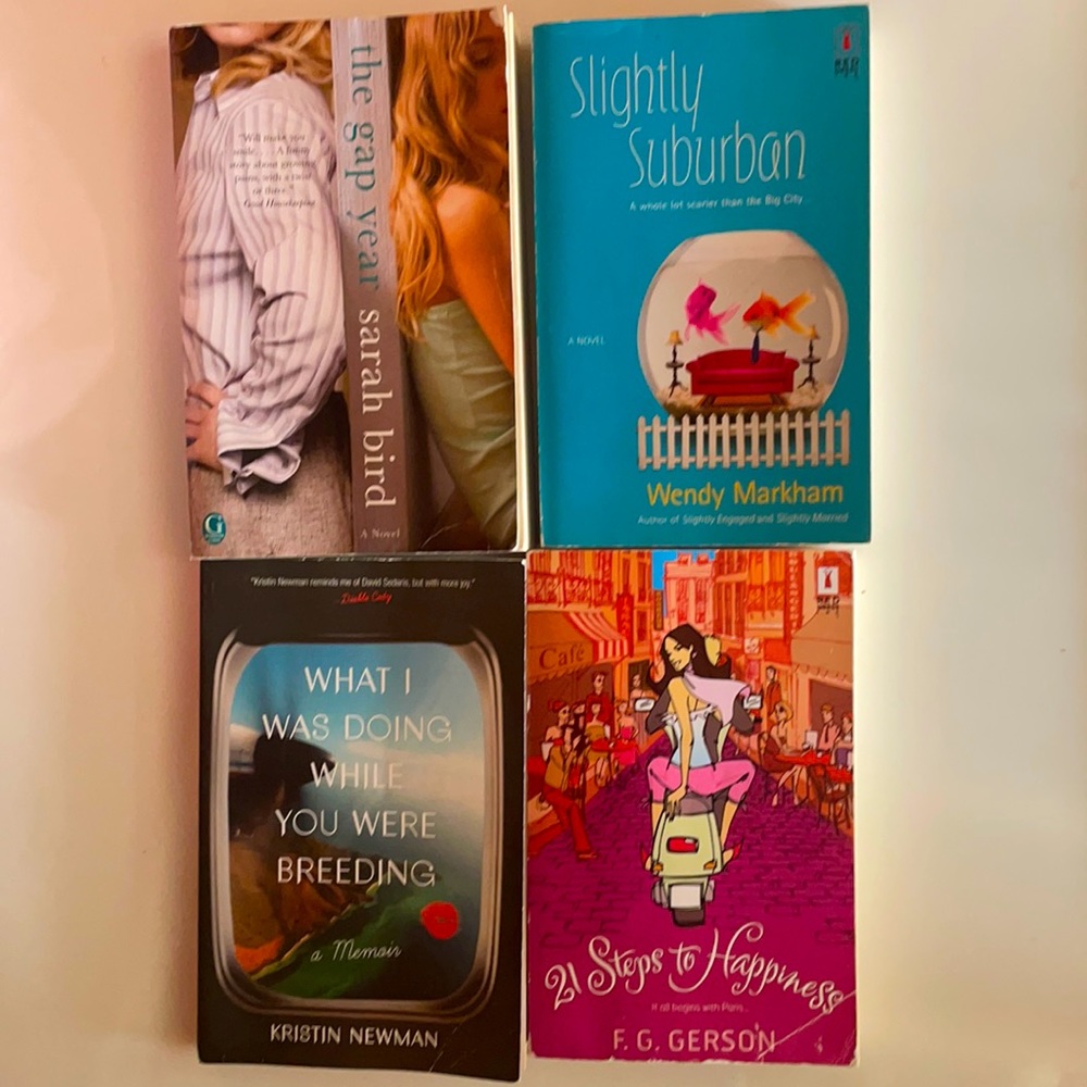 Beach Reads - Trade Paperback Novels - Books about travel, life and romance